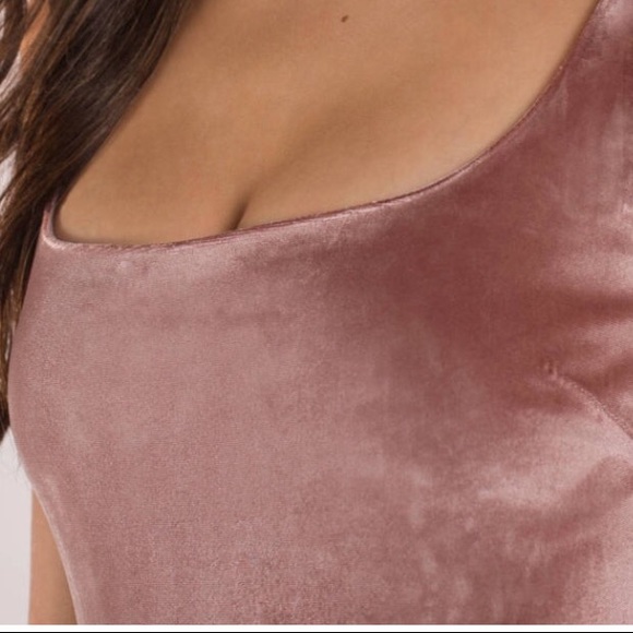 Pink Velvet Tobi Dress - Picture 2 of 5